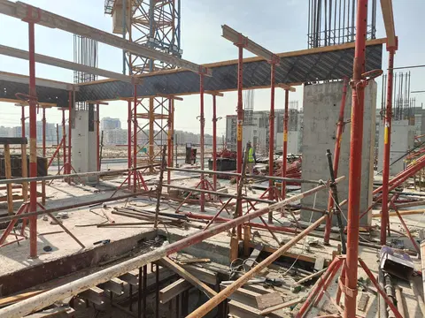 Ход строительства Lusin Residences By Ermax Development, Dubai International City — 10 ноября 2025, готовность 26.13%, снимок 1 из 8