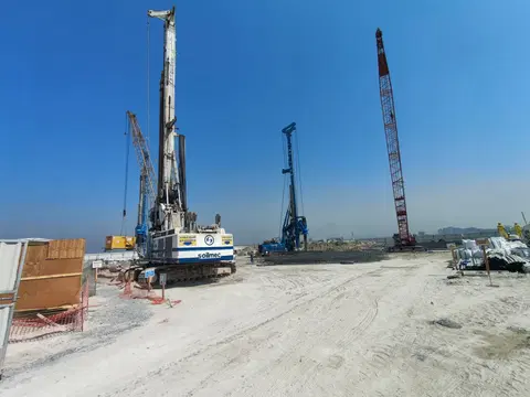 The Mural by Beyond, Jumeirah Peninsula Bay construction progress — 24 October 2025, 0.40% complete, photo 3 of 6
