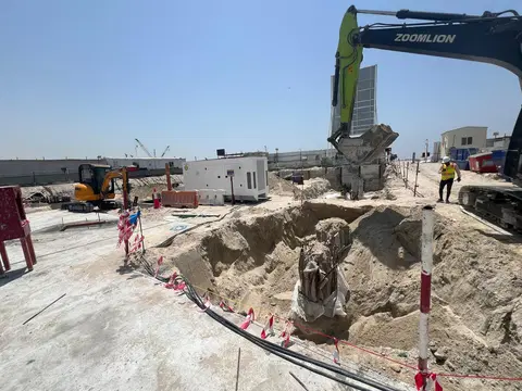 Ход строительства The Mural by Beyond, Jumeirah Peninsula Bay — 7 мая 2026, готовность 8,20%, снимок 5 из 5