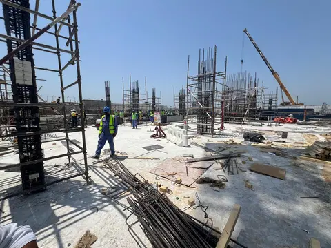 Ход строительства The Mural by Beyond, Jumeirah Peninsula Bay — 7 мая 2026, готовность 8,20%, снимок 3 из 5