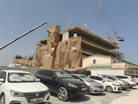 The Mural by Beyond, Jumeirah Peninsula Bay construction progress — 1 October 2026, 16.64% complete, photo 6 of 7