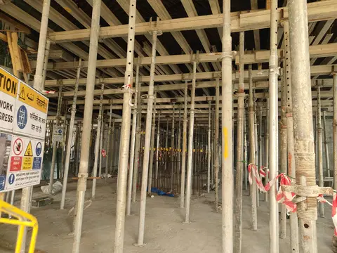 The Mural by Beyond, Jumeirah Peninsula Bay construction progress — 1 October 2026, 16.64% complete, photo 2 of 7