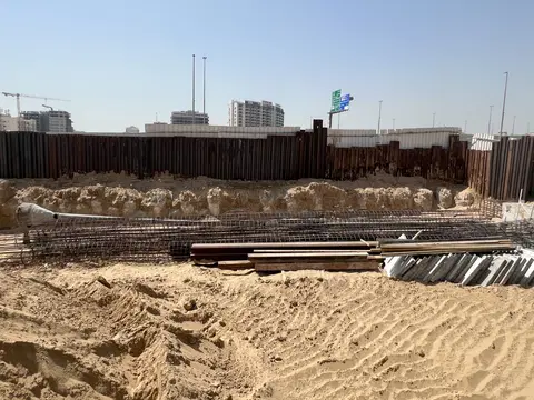 Ход строительства Reef 998, DubaiLand Residence Complex — 18 июня 2026, готовность 0,83%, снимок 2 из 3