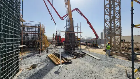 Ход строительства Avion Residence, Dubai South Residential District — 7 ноября 2025, готовность 13.49%, снимок 4 из 6
