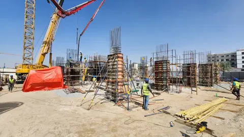 Ход строительства Avion Residence, Dubai South Residential District — 7 ноября 2025, готовность 13.49%, снимок 3 из 6