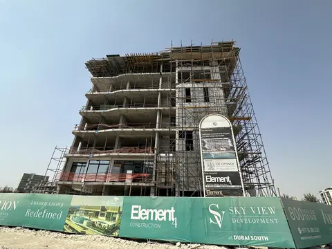 Ход строительства Avion Residence, Dubai South Residential District — 1 октября 2026, готовность 35.79%, снимок 6 из 6