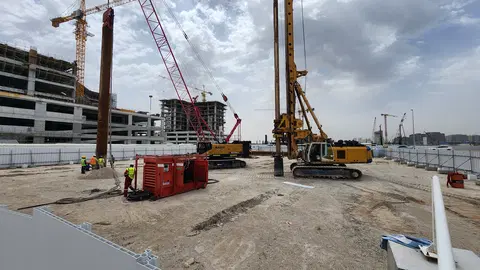 Ход строительства Nautis Residences, Dubai Islands — 28 апреля 2026, готовность 0.87%, снимок 2 из 4