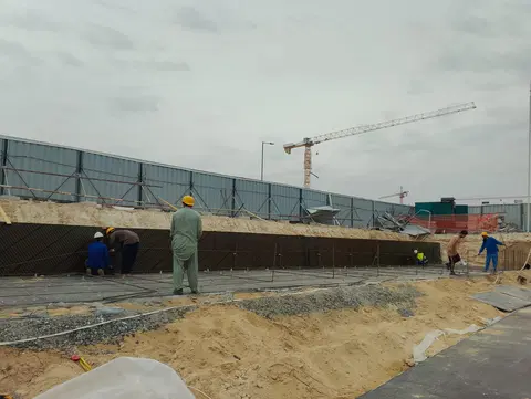 Altair 52, Dubai South Residential District construction progress — 27 March 2026, 2.33% complete, photo 3 of 5