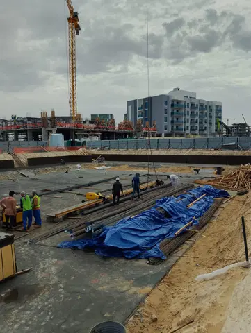 Altair 52, Dubai South Residential District construction progress — 27 March 2026, 2.33% complete, photo 2 of 5