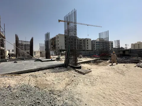 Ход строительства Altair 52, Dubai South Residential District — 24 сентября 2026, готовность 10,06%, снимок 1 из 5