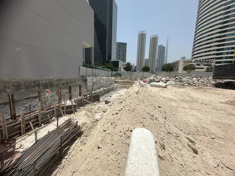 Burj Capital, Business Bay construction progress — 28 July 2026, 1.50% complete, photo 5 of 5