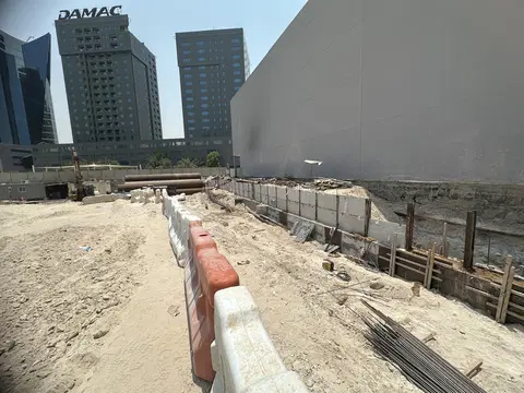 Burj Capital, Business Bay construction progress — 28 July 2026, 1.50% complete, photo 1 of 5