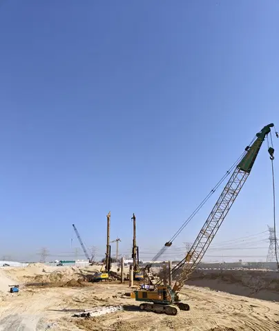 Ход строительства Damac Riverside Views - Azure 1, DAMAC Riverside Views — 13 апреля 2026, готовность 2.64%, снимок 4 из 8