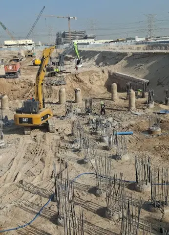 Ход строительства Damac Riverside Views - Azure 1, DAMAC Riverside Views — 30 сентября 2026, готовность 5.45%, снимок 1 из 4