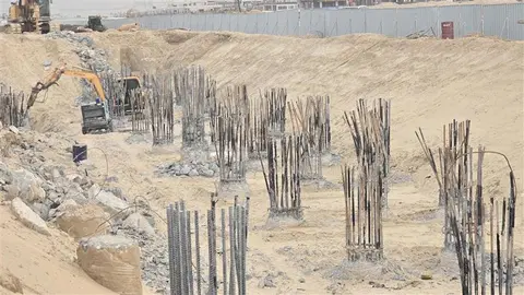 Ход строительства Riverside Views Capri 1, DAMAC Riverside Views — 12 марта 2026, готовность 4,75%, снимок 4 из 4