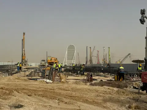 Damac Riverside Views - Indigo 1, DAMAC Riverside Views construction progress — 5 November 2025, 0.93% complete, photo 2 of 8