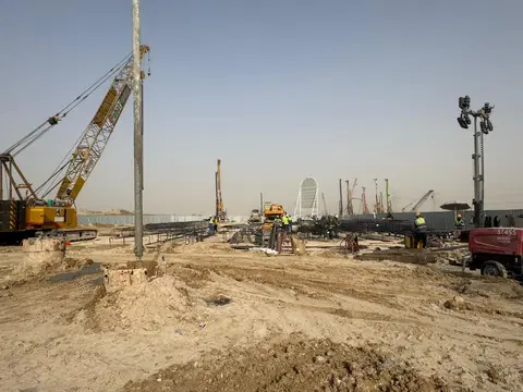 Damac Riverside Views - Indigo 1, DAMAC Riverside Views construction progress — 5 November 2025, 0.93% complete, photo 3 of 8