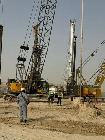 Damac Riverside Views - Indigo 1, DAMAC Riverside Views construction progress — 5 November 2025, 0.93% complete, photo 4 of 8