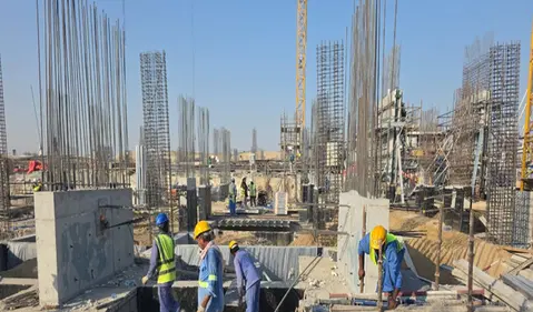 Damac Riverside Views - Indigo 2, DAMAC Riverside Views construction progress — 30 September 2026, 12.00% complete, photo 1 of 6