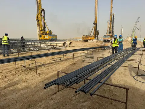 Damac Riverside Views - Royal 1, DAMAC Riverside Views construction progress — 5 November 2025, 0.23% complete, photo 2 of 8