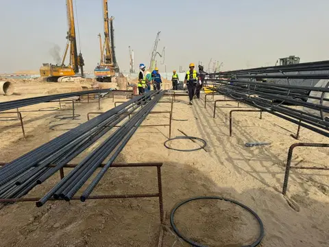 Damac Riverside Views - Royal 1, DAMAC Riverside Views construction progress — 5 November 2025, 0.23% complete, photo 1 of 8