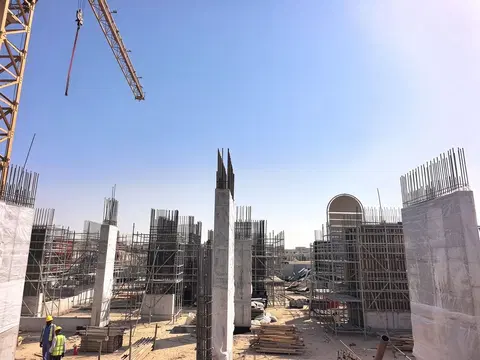 Damac Riverside Views - Royal 3&4, DAMAC Riverside Views construction progress — 30 September 2026, 13.36% complete, photo 4 of 6