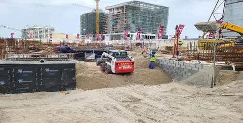 Ход строительства Cotier House 2, Dubai Islands — 21 апреля 2026, готовность 8.86%, снимок 5 из 6