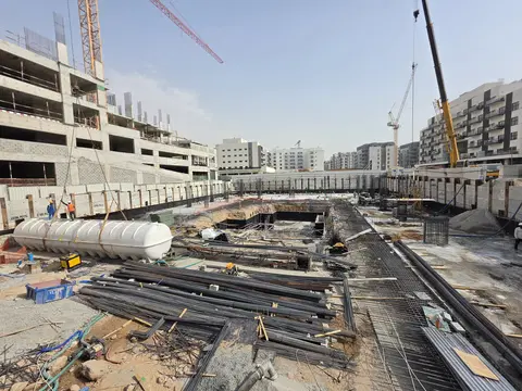Vio Residences, International City 2 construction progress — 3 August 2026, 6.43% complete, photo 1 of 4