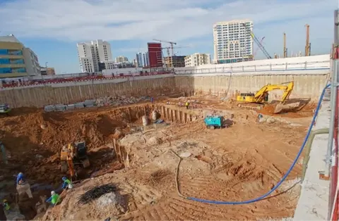 Ход строительства Cove Boulevard By Imtiaz, DubaiLand Residence Complex — 27 апреля 2026, готовность 5,90%, снимок 4 из 4