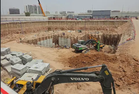 Ход строительства Cove Boulevard By Imtiaz, DubaiLand Residence Complex — 27 апреля 2026, готовность 5,90%, снимок 3 из 4