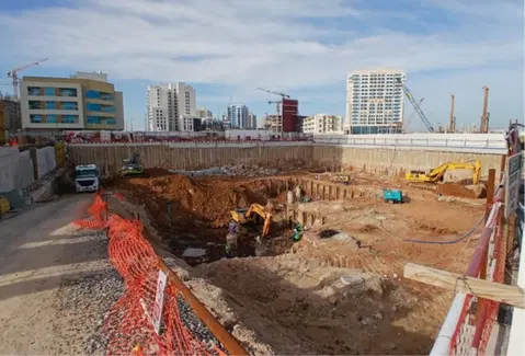 Ход строительства Cove Boulevard By Imtiaz, DubaiLand Residence Complex — 27 апреля 2026, готовность 5,90%, снимок 2 из 4