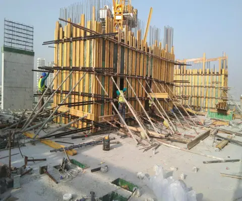 Samha Residence 2, Jumeirah Village Circle construction progress — 25 March 2026, 34.50% complete, photo 2 of 10