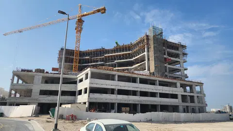 Dreamlife Residences, Dubai Islands construction progress — 29 April 2026, 21.35% complete, photo 1 of 7