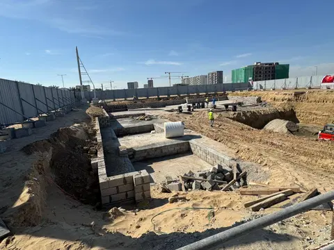 Ход строительства Livia Residence, Dubai South Residential District — 27 января 2026, готовность 1.40%, снимок 3 из 8