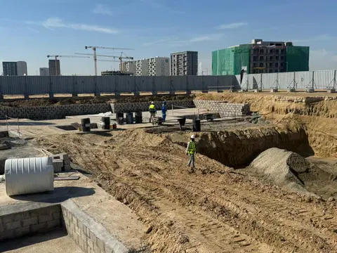 Ход строительства Livia Residence, Dubai South Residential District — 27 января 2026, готовность 1.40%, снимок 2 из 8