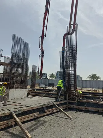 Ход строительства Livia Residence, Dubai South Residential District — 23 апреля 2026, готовность 9.34%, снимок 5 из 10