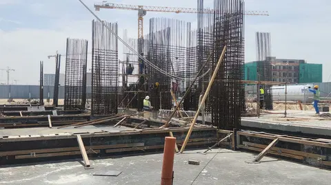 Ход строительства Livia Residence, Dubai South Residential District — 23 апреля 2026, готовность 9.34%, снимок 2 из 10