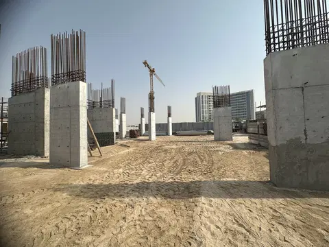 Livia Residence, Dubai South Residential District construction progress — 30 July 2026, 14.66% complete, photo 3 of 4