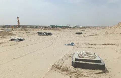 Damac Riverside - Olive, Damac Riverside construction progress — 11 April 2026, 5.46% complete, photo 4 of 6