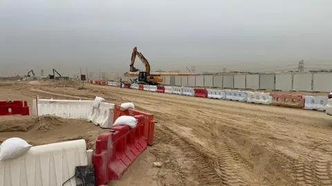 Damac Riverside - Olive, Damac Riverside construction progress — 11 April 2026, 5.46% complete, photo 1 of 6