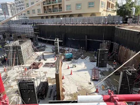 Ход строительства Cove Edition Residence 5, DubaiLand Residence Complex — 26 февраля 2026, готовность 9.14%, снимок 1 из 8
