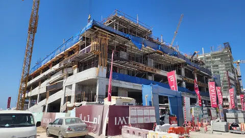 Ход строительства Beach Walk 4, Dubai Islands — 26 февраля 2026, готовность 17.04%, снимок 6 из 10