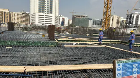 Zenith Residences, International City 2 construction progress — 27 March 2026, 11.20% complete, photo 2 of 2
