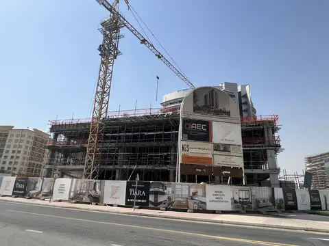 Al Waleed W.S 1, DubaiLand Residence Complex construction progress — 18 June 2026, 18.27% complete, photo 2 of 5
