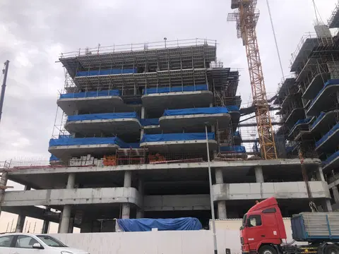 Ход строительства Sunset Bay 4, Dubai Islands — 23 марта 2026, готовность 19.70%, снимок 4 из 12