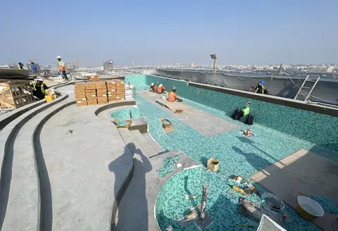 Ход строительства Sunset Bay 4, Dubai Islands — 29 сентября 2026, готовность 53.00%, снимок 3 из 8