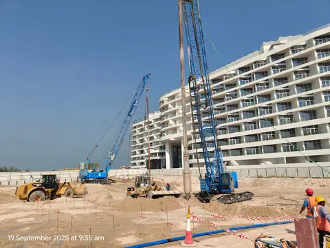 Maison Margiela Residences, Palm Jumeirah construction progress — 22 September 2025, 1.89% complete