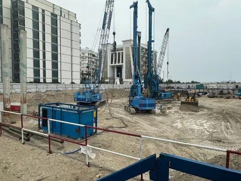 Maison Margiela Residences, Palm Jumeirah construction progress — 31 March 2026, 4.05% complete, photo 3 of 10