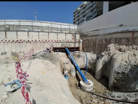 Maison Margiela Residences, Palm Jumeirah construction progress — 2 July 2026, 5.87% complete, photo 2 of 5