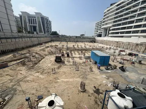 Maison Margiela Residences, Palm Jumeirah construction progress — 5 October 2026, 6.38% complete, photo 4 of 5